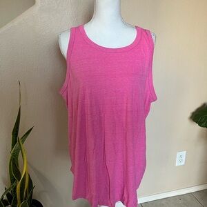 torrid Hot Pink Scoop Neck Tank